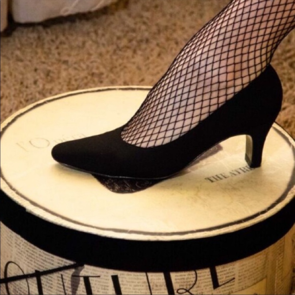 Salvatore Ferragamo Classic Black Heels Pump Shoes